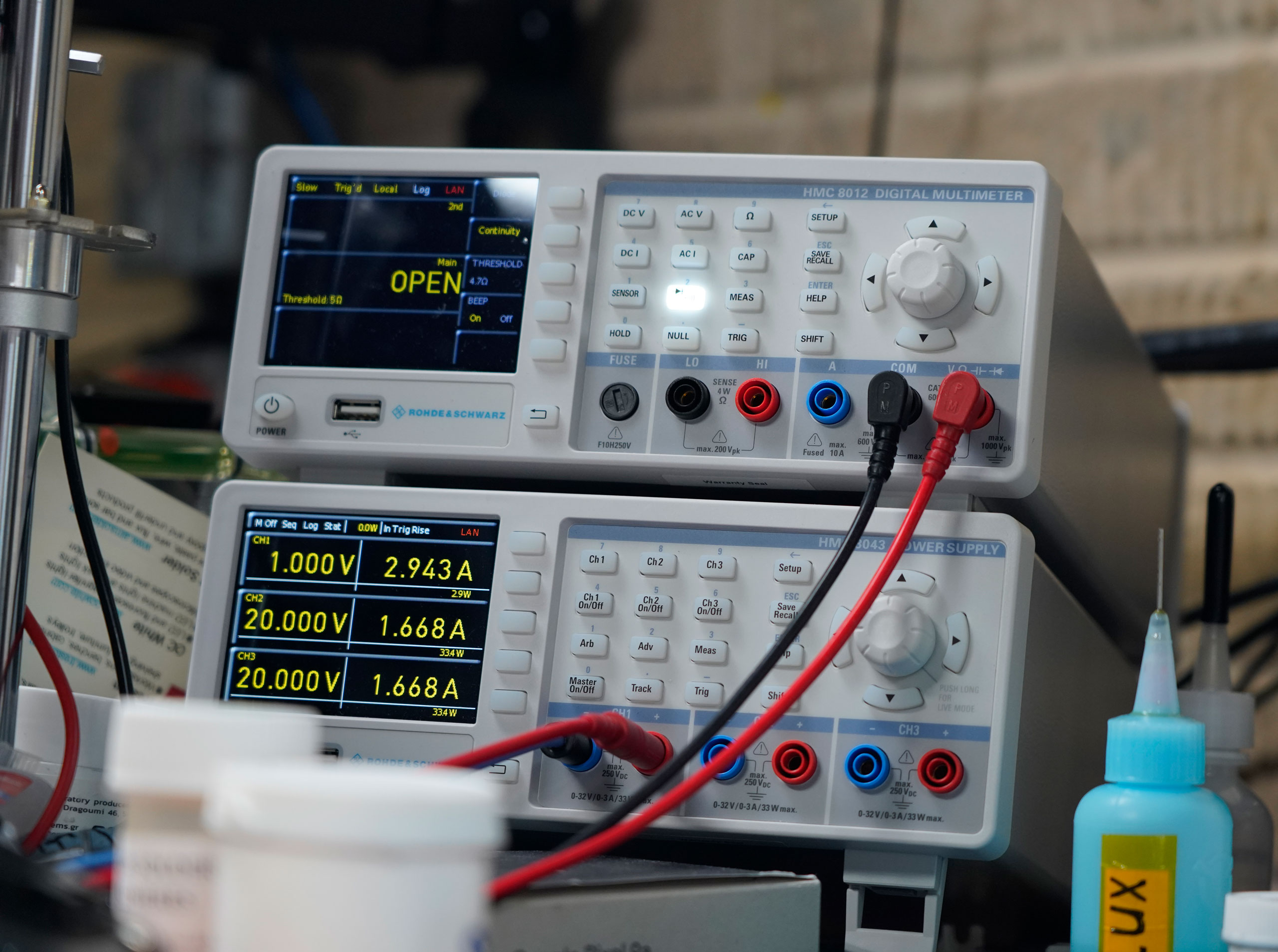 German digital measuring equipment