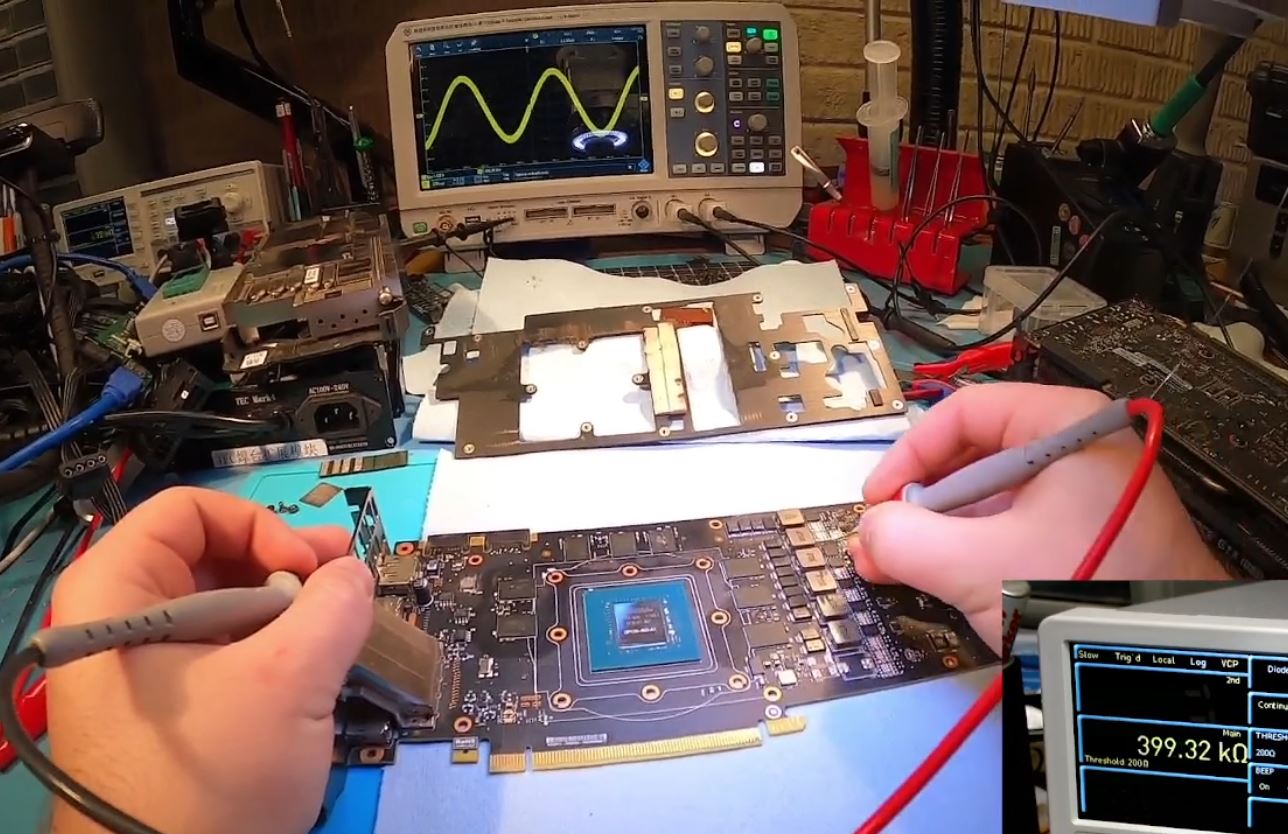 Voltage rail diagnosis