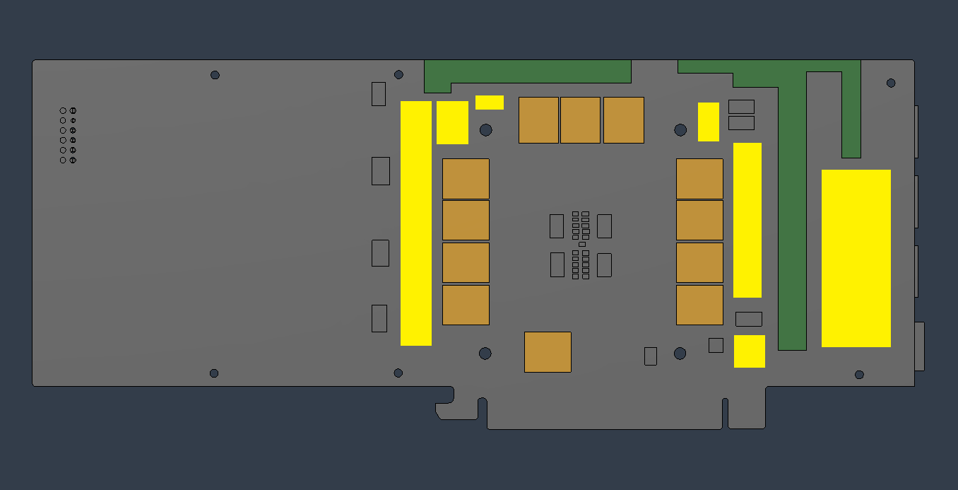 Reinforced backplate improved contact map